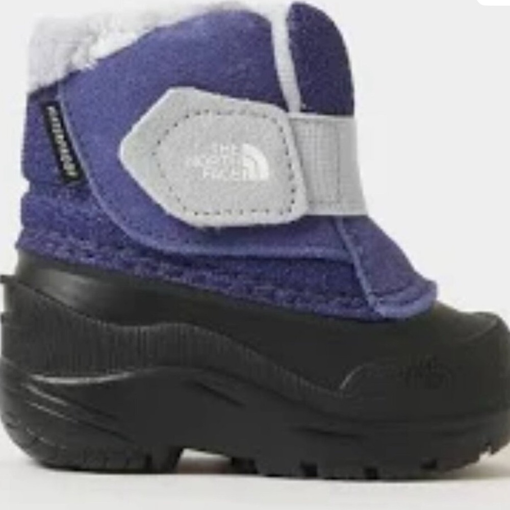 The North Face Kids' Blue and Black Snow Boots